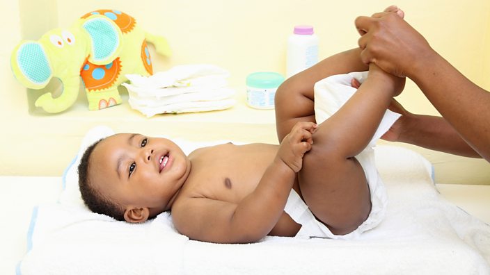 diaper changing